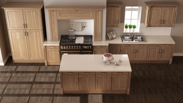 Pine Cabinets Installation in Bandera